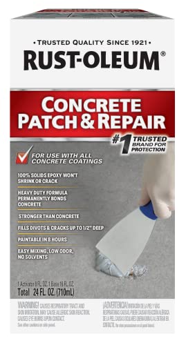 Rust-Oleum 301012 Concrete Patch & Repair, 24 oz, Gray