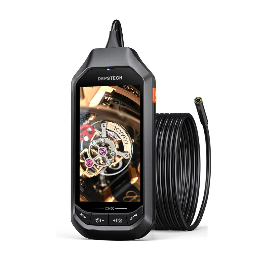 DEPSTECH Dual-Lens Endoscope 1080P HD Inspection Camera